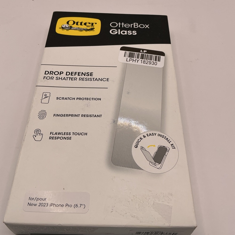 Otterbox Premium Glass Screen Protector for iPhone 15, 15 Plus, 15 Pro Max
